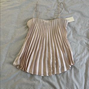 Vince cami pleated top